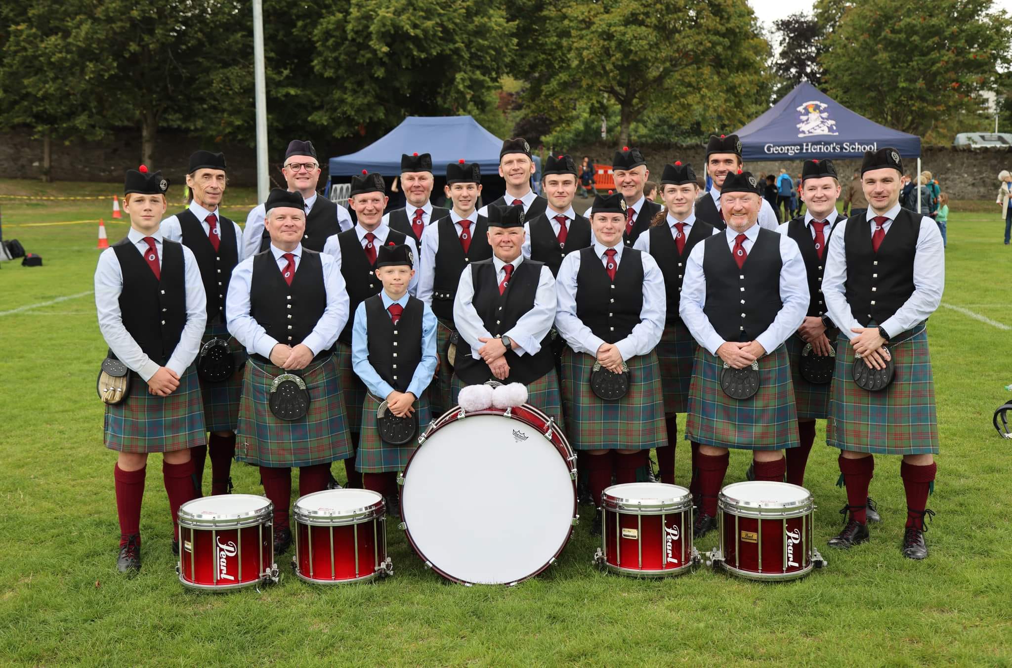 Stockbridge Pipe Band - Peebles - Sept 2023